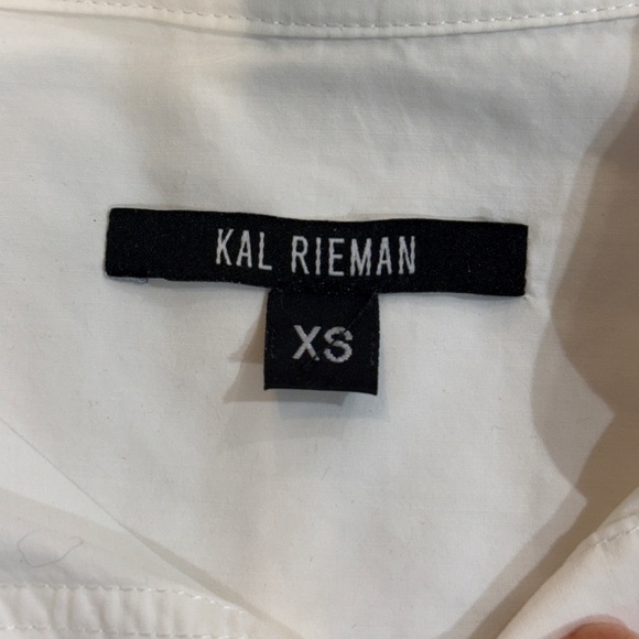 Women’s KAL REIMAN Pleat hem white kimono- Size XS - Picture 8 of 9